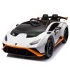 Lamborghini Huracan Sto 24V Kids Electric Ride-On Drift Car: Speeds 1.86-5.59 MPH, Ages 3-8, Foam Front Wheels, 360Â° Spin, LED Lights, Dynamic Music