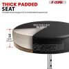 5 Core Drum Throne Comfortable Padded Stool Height Adjustable Music DJ Chair Heavy Duty Seat for Drummer Kids and Adults - DS CH BLK